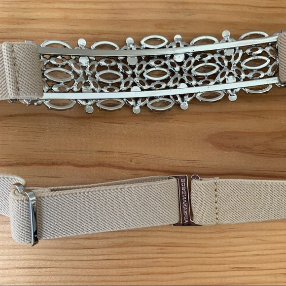 NWOT BCBGMaxAzria Jeweled Elastic Belt - size OS - Picture 6 of 9